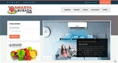 Desktop Screenshot of amasyaburada.com